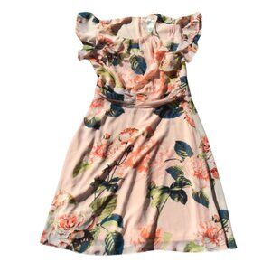 NWOT Beautiful Spring Floral Dress Vintage Bedford Fair Size 12